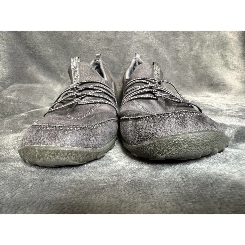 Skechers Skech-Air Shoes Womens Size 10 Gray Slip On Walking‎ Comfort SN23113